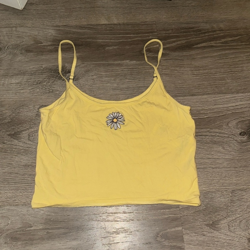 Hollister worn once cropped tank top.
